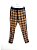 Calça Xadrez Laranja e Preto Forever 21 - Imagem 1