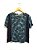 Camiseta feminina Florida Preta e Verde - Imagem 1