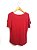 Camiseta Vermelha Flores - Imagem 2
