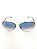 Óculos De Sol Ray-ban Aviador Lente Azul Degradê - Imagem 4