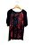 Camiseta Feminina Florida Preta e Vermelha - Imagem 1