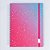 Caderno Moreih folhas reposicionáveis Wire-o - Pink -Infinity - Imagem 1