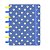Caderno de discos Inteligente Basic FLower Blue  - A5 - Imagem 8