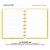 Caderno de discos Inteligente Basic Litlle FLower -A5 - Imagem 5