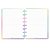 Caderno de disco Basic Arco Íris - Folhas Reposicionáveis - Imagem 5