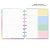 Caderno de disco Basic Arco Íris - Folhas Reposicionáveis - Imagem 3