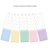 Kit 35 Caderno de discos  Basic Believ - Moreih - colegial - Discos G  80 fls - Imagem 2
