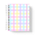 Caderno de anotações Premium - 200 pág - A5 - Colorful Chess - Imagem 1