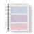 Caderno de anotações Premium - 200 pág - A5 - Floral Blue - Imagem 2
