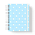 Caderno de anotações Premium - 200 pág - A5 - Floral Blue - Imagem 1