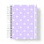 Caderno de anotações Premium - 200 pág - A5 - Lilac Floral - Imagem 1