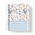 Caderno de anotações Premium - 200 pág - A5 - Roses Blue - Imagem 1