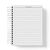 Caderno de anotações Premium - 200 pág - A5 - White Butterfly - Imagem 6