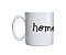 Caneca Home Off Preto Quequero 180ml - Imagem 1