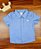 Camisa Em Tecido Chambray Azul LucBoo - Imagem 1