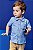 Camisa Em Tecido Chambray Azul LucBoo - Imagem 2