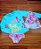 Trio Praia Peixes Rosa Elastano Kids Proteção UV 50+ - Imagem 1