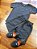 Conjunto Camiseta Meia Malha e Bermuda em Moletom sem Felpa Preto Up Baby - Imagem 2