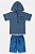 Conjunto Camiseta Malha Flame e Bermuda Moletom sem Felpa Up Baby - Imagem 5