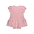 Body Vestido Manga Curta em Cotton Rosa Up Baby - Imagem 4
