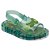 Sandália Infantil Menino LED/Luzinha Slider Verde Jacaré Colorê Pimpolho - Imagem 2