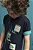 Conjunto de Camiseta Marinho em Meia Malha e Bermuda Verde em Sarja Pita  LucBoo - Imagem 7