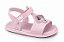Sandália Infantil Bibi Baby Soft II Rosa de Cogumelo com Luz - Imagem 1
