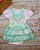 Vestido Listrado com Body Suedine Ana Liz Upi Uli - Imagem 1