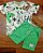 Conjunto Camiseta Meia Malha e Bermuda sem Felpa Up Baby - Imagem 1