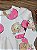 Vestido Manga Longa em Molecotton Rosa Up Baby - Imagem 4