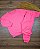 Conjunto Blusão e Calça em Moletom Rosa Neon Up Baby - Imagem 1
