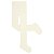 Meia calça algodão lisa 02 A 03 anos feminino Pimpolho Off White - Imagem 1