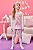 Conjunto de Pijama de Blusa e Calça em Malha Comfy. Acompanha Máscara Kukiê - Imagem 3