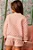 Conjunto de Blusa em Malha Wave com Shorts em Veludo Infanti - Imagem 5