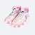 Tênis de Led Cano Médio Pampili Sneaker Luz BFF Rosa e Colorido - Imagem 8