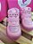 Tênis de Led Cano Médio Pampili Sneaker Luz Matelassê Comfy Rosa - Imagem 7