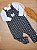 Conjunto Jardineira Jacquard e Body em Suedine Up Baby - Imagem 1