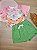 Conjunto de Blusa Boxy em Malha Fresh com Short Saia em Molevisco Infanti - Imagem 1