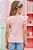 Blusa em Cotton com Pérolas Rosa Infanti - Imagem 4