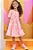 Vestido em Air Flow Florido Infanti - Imagem 3