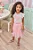 Conjunto de Blusa Cropped em Canelado Maui com Saia em Tule Com Shorts Embutido Infanti - Imagem 3