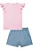 Conjunto de Blusa em Canelado Maui com Short Saia em Molecotton Infanti - Imagem 4