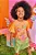 Vestido em Meia Malha Laranja Kukiê - Imagem 5