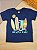 Camiseta Manga Curta em Meia Malha Azul Escuro Up Baby - Imagem 1