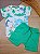 Conjunto Body Meia Malha e Bermuda Moletom Up Baby - Imagem 1