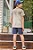 Conjunto de Camiseta em Meia Malha e Bermuda em Cotton Jeans com Elastano LucBoo - Imagem 2