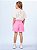 Short Sarja Rosa com Strass Pink Glam Animê - Imagem 4