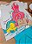 Conjunto Blusa e Short Ariel Pequena Sereia Disney Animê - Imagem 3
