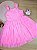 Vestido Regata Tule Rosa Verão Festa Petit Cherie - Imagem 1