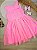 Vestido Verão Tule Rosa Mon Sucré - Imagem 1